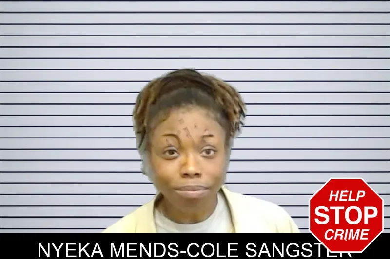 Nyeka Mends-Cole Sangster mugshot