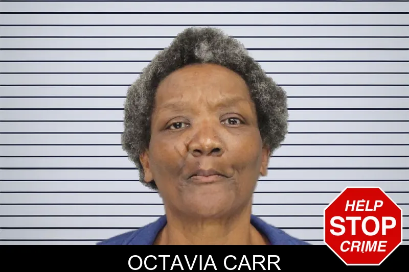 Octavia Carr mugshot