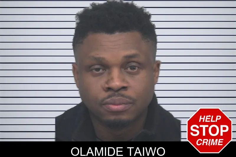 Olamide Taiwo mugshot
