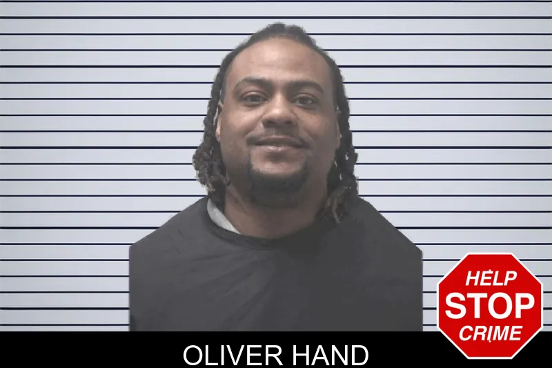 Oliver Hand mugshot