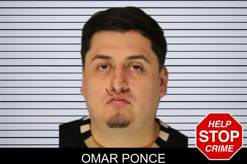 Omar Ponce mugshot