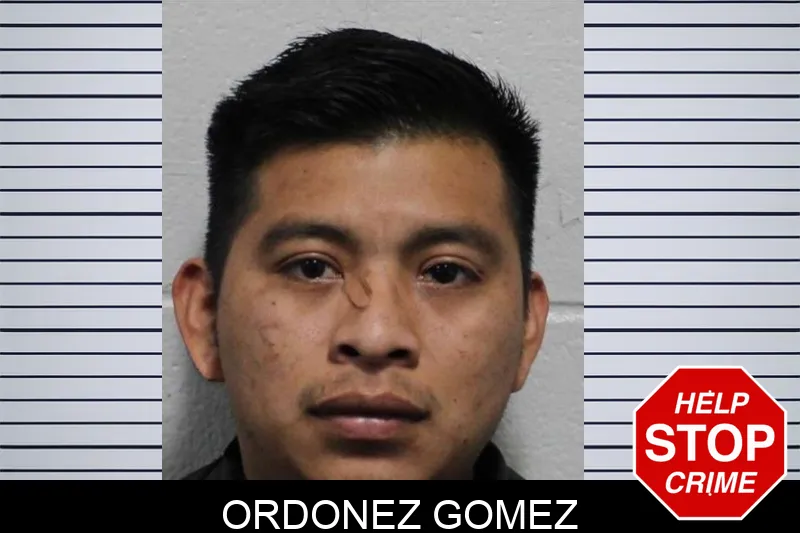 Ordonez Gomez mugshot