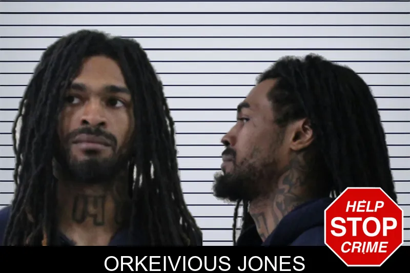 Orkeivious Jones mugshot