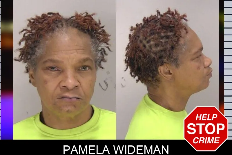 Pamela Wideman mugshot