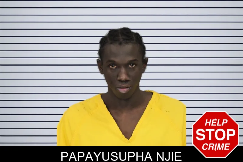 Papayusupha Njie mugshot