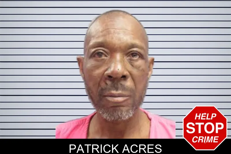 Patrick Acres mugshot