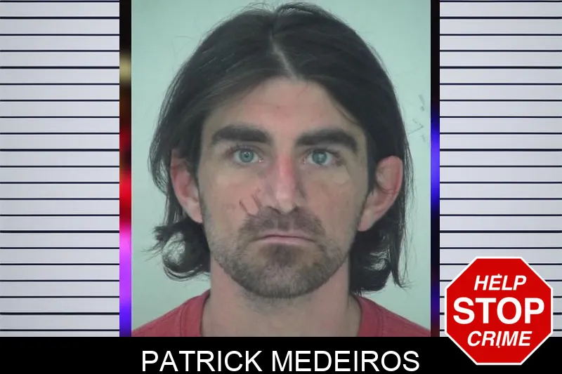Patrick Medeiros mugshot