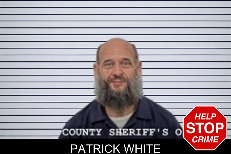 Patrick White mugshot