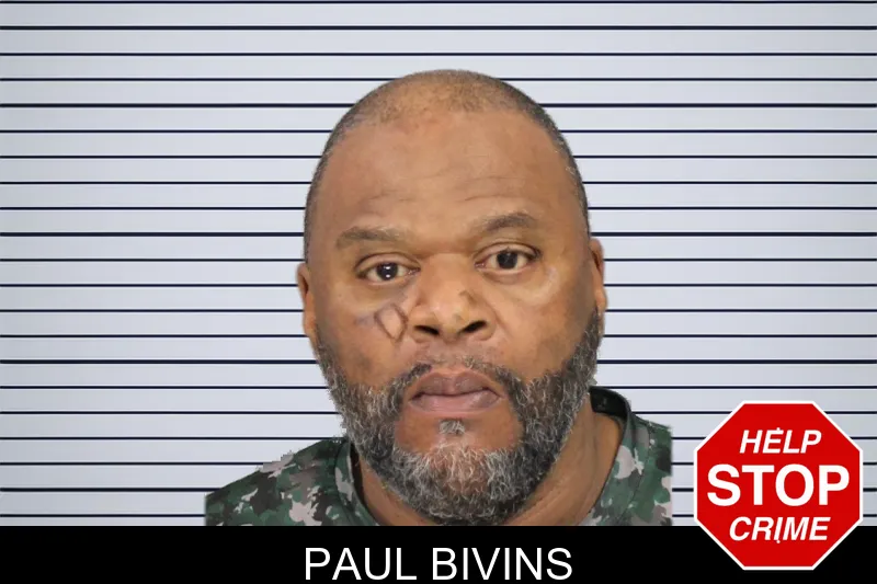 Paul Bivins mugshot