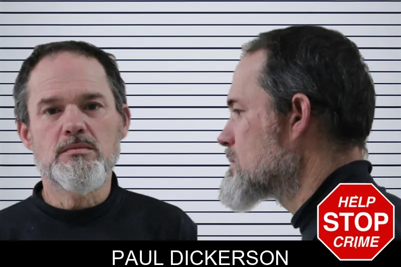 Paul Dickerson mugshot