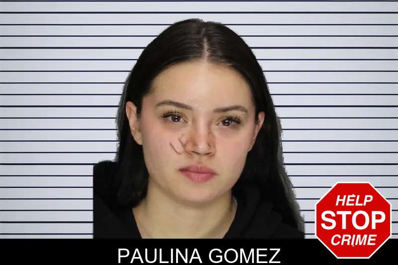 Paulina Gomez mugshot