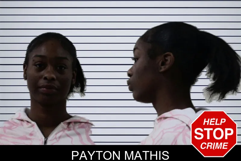 Payton Mathis mugshot