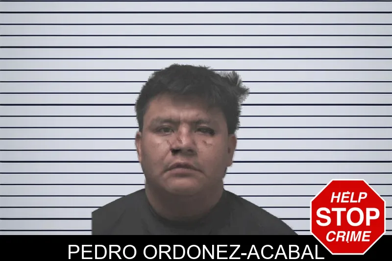 Pedro Ordonez-Acabal mugshot