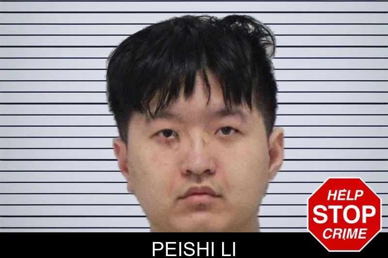 Peishi Li mugshot