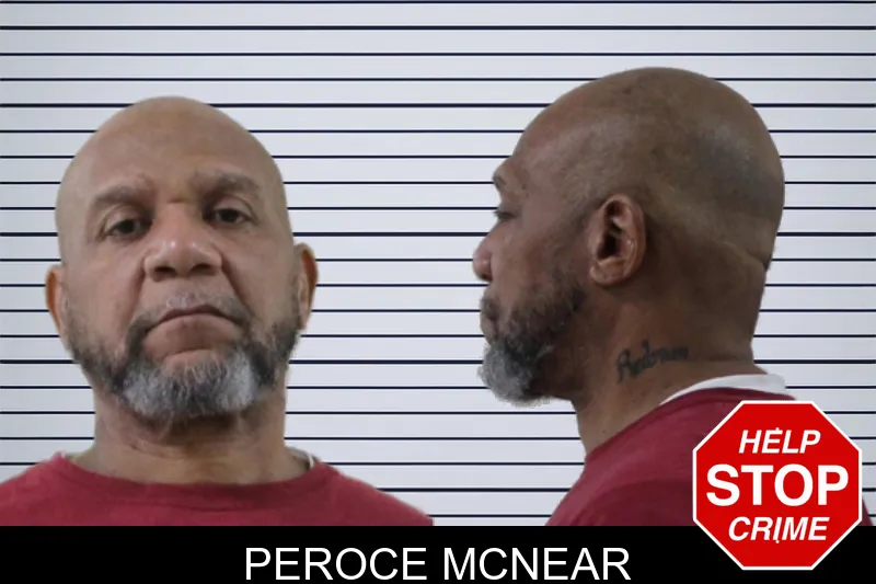 Peroce McNear mugshot