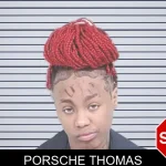 Porsche Thomas mugshot