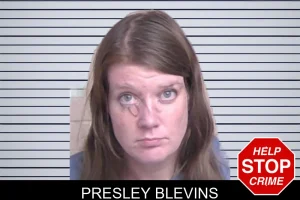 Presley Blevins mugshot