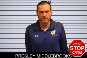 Presley Middlebrooks mugshot