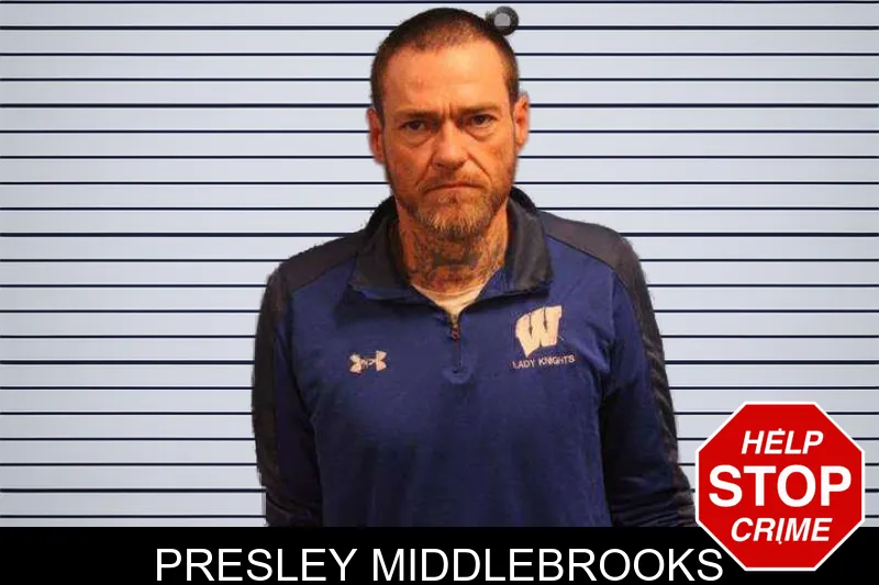 Presley Middlebrooks mugshot