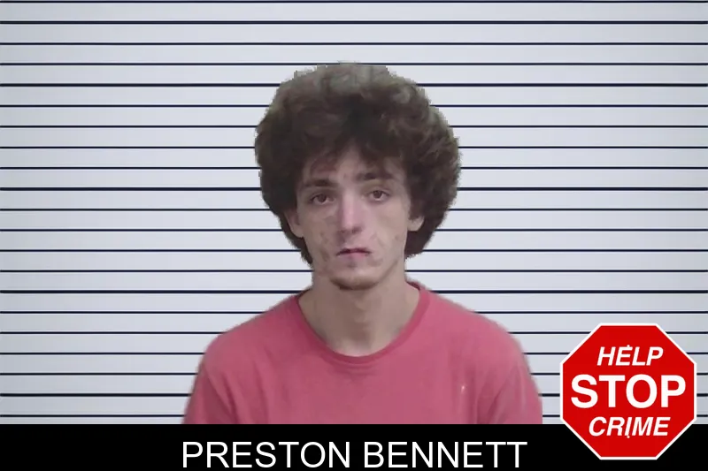 Preston Bennett mugshot