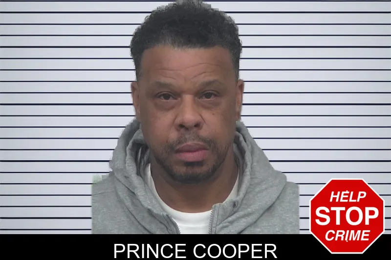 Prince Cooper mugshot
