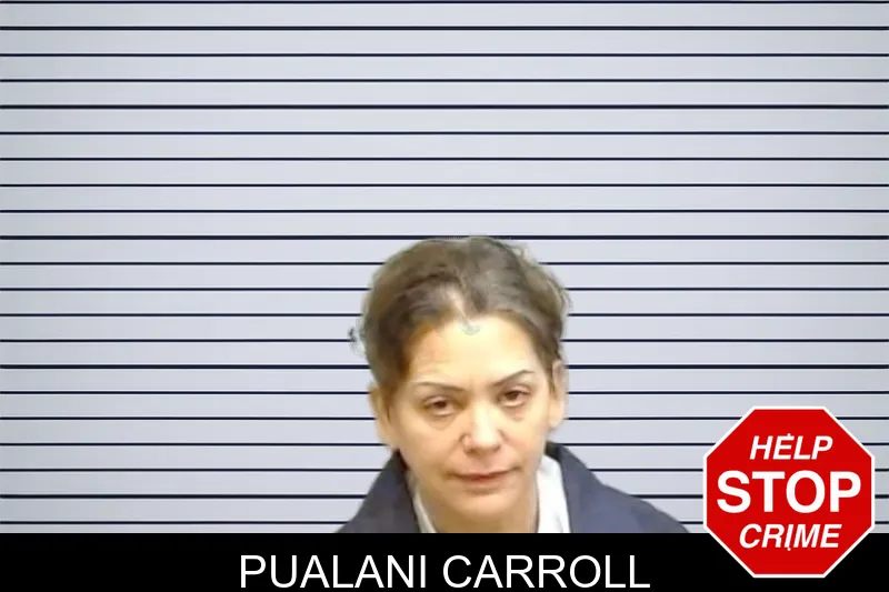 Pualani Carroll mugshot