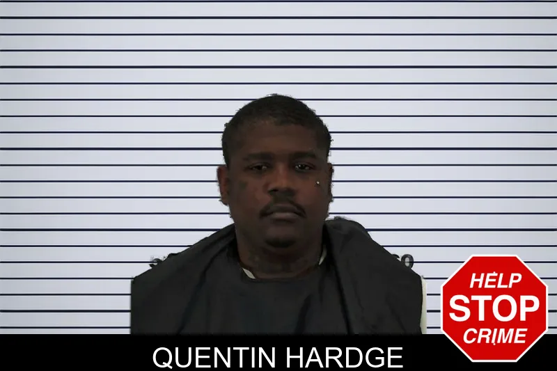 Quentin Hardge mugshot
