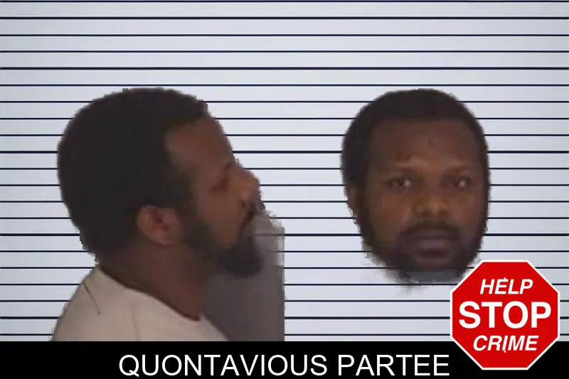 Quontavious Partee mugshot