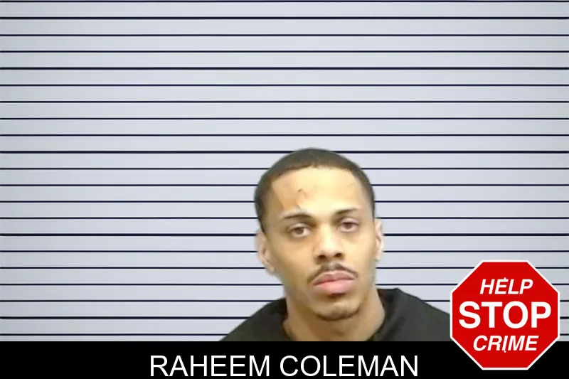 Raheem Coleman mugshot