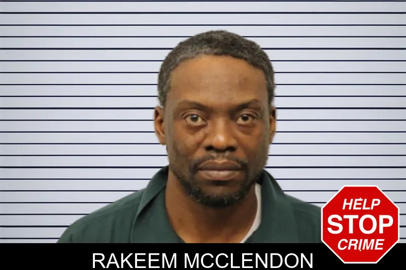 Rakeem McClendon mugshot