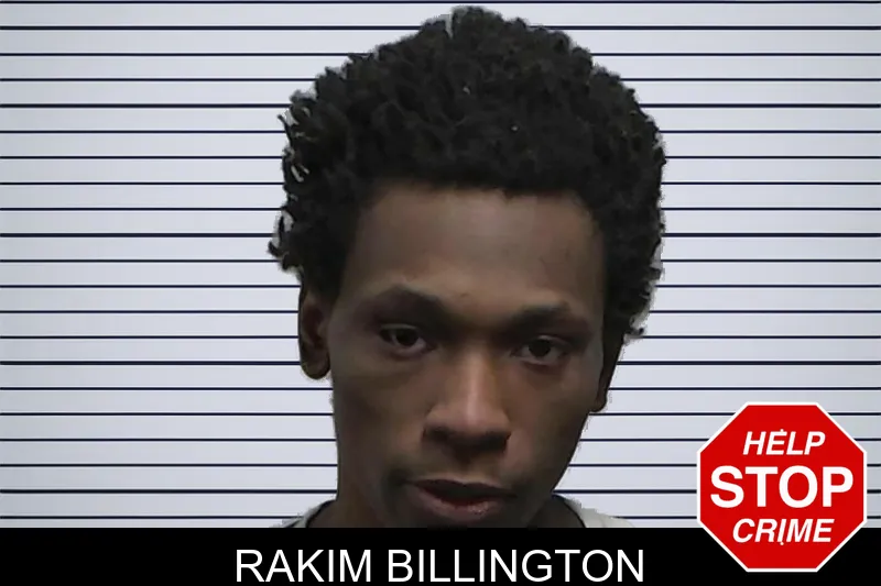 Rakim Billington mugshot