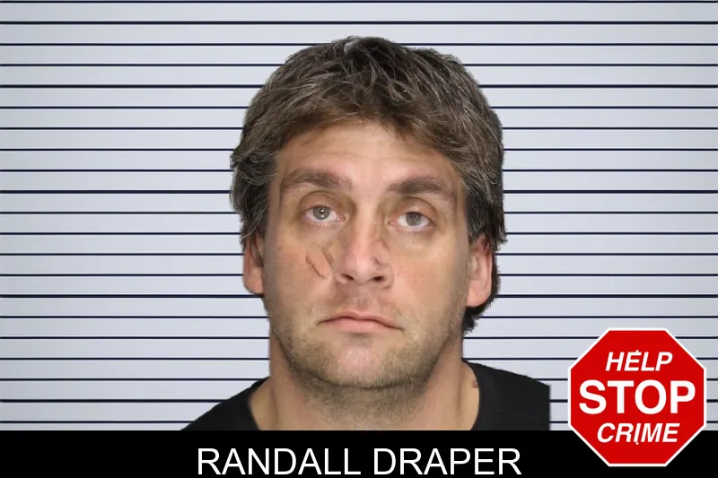 Randall Draper mugshot