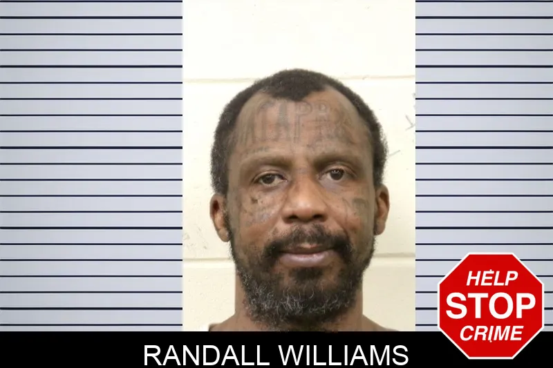 Randall Williams mugshot