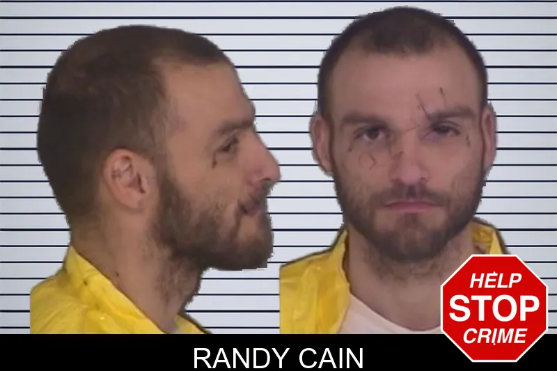 Randy Cain mugshot