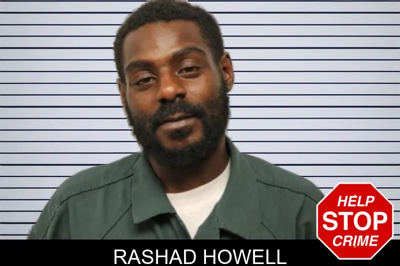 Rashad Howell mugshot