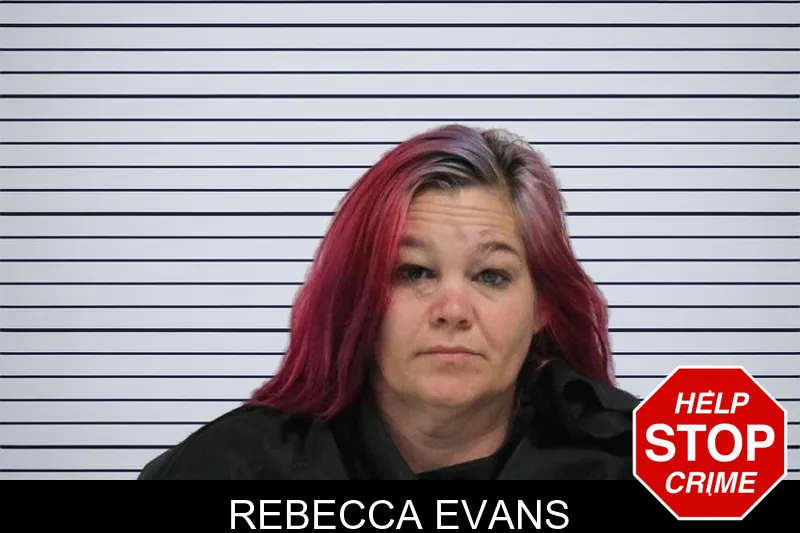 Rebecca Evans mugshot