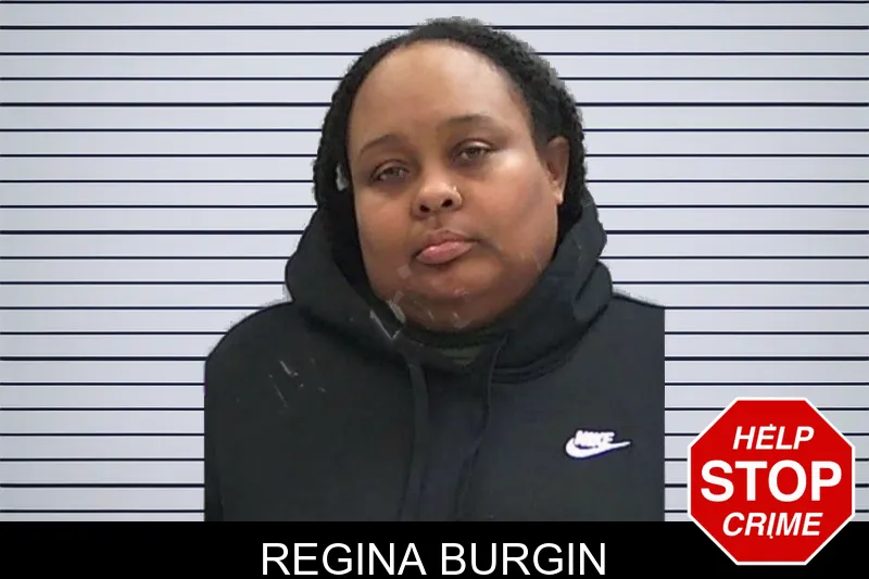 Regina Burgin mugshot