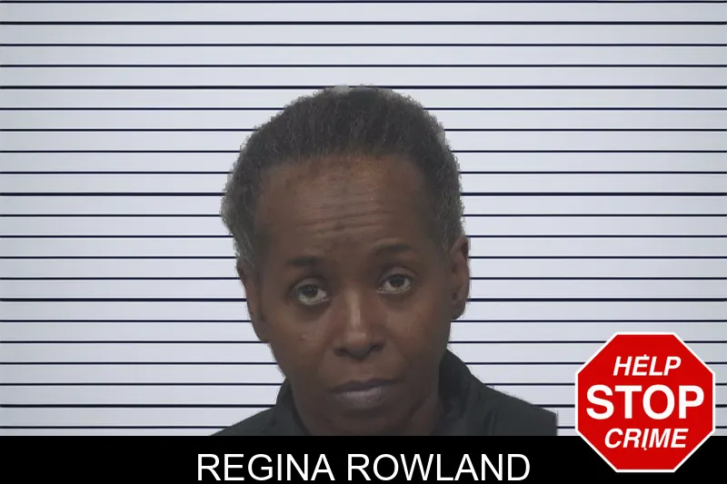 Regina Rowland mugshot
