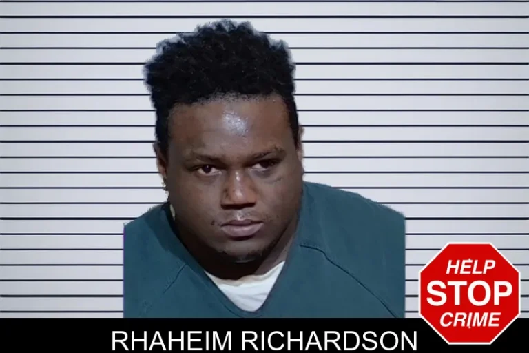 Rhaheim Richardson mugshot – Glynn County , Georgia Rhaheim Richardson
