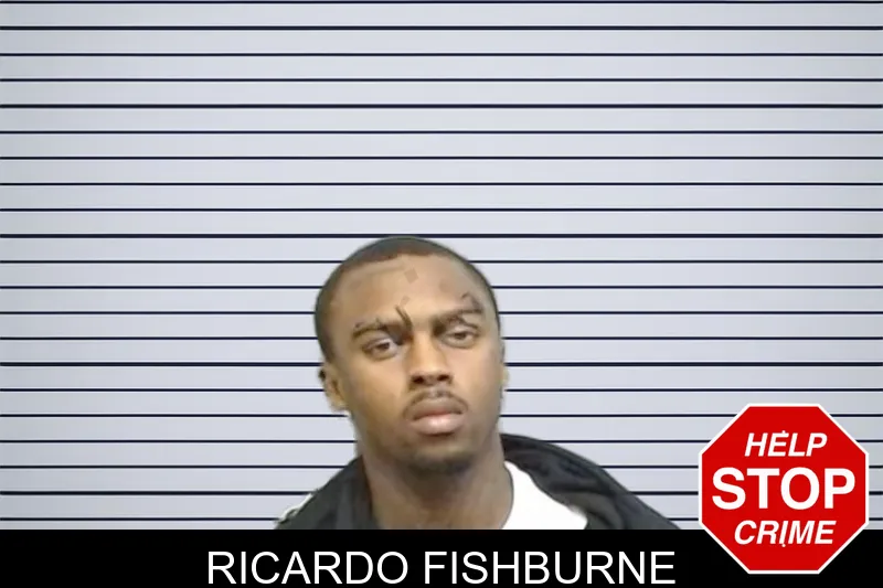 Ricardo Fishburne mugshot