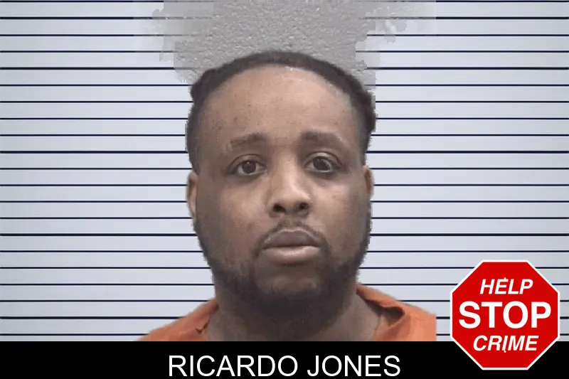 Ricardo Jones mugshot