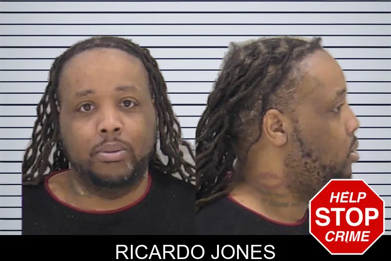 Ricardo Jones mugshot
