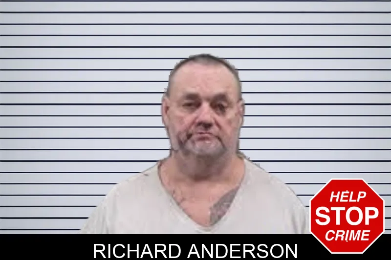 Richard Anderson mugshot