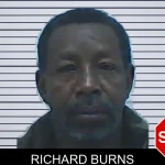 Richard Burns mugshot