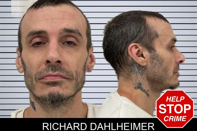 Richard Dahlheimer mugshot