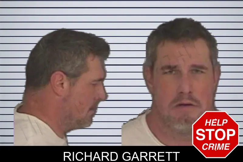 Richard Garrett mugshot