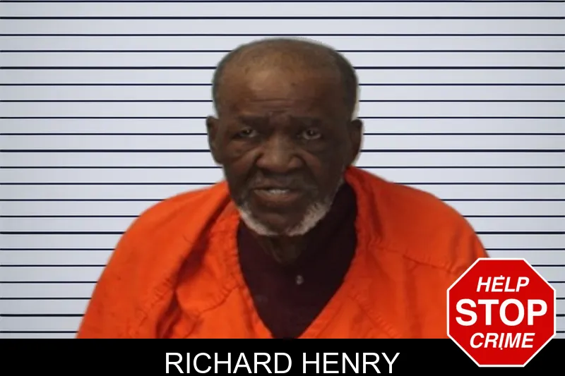 Richard Henry mugshot
