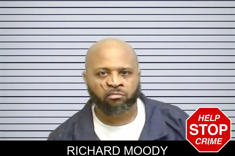 Richard Moody mugshot
