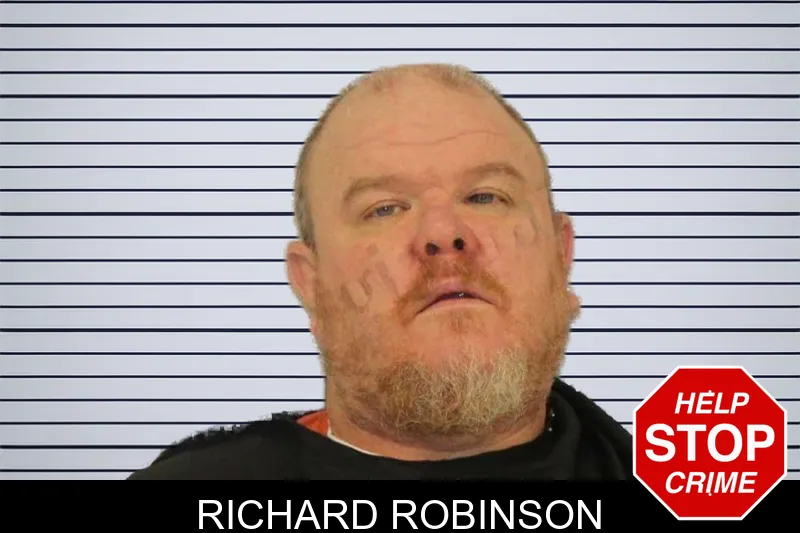 Richard Robinson mugshot
