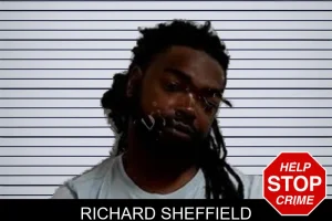Richard Sheffield mugshot